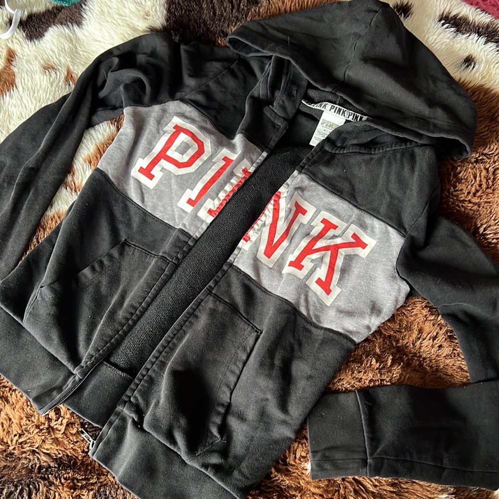⚡️VS PINK Zip-up Hoodie